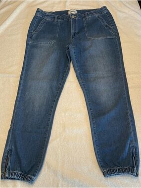 PAIGE Mayslie Jogger Utility Jeans | Stretch Denim | Size 30